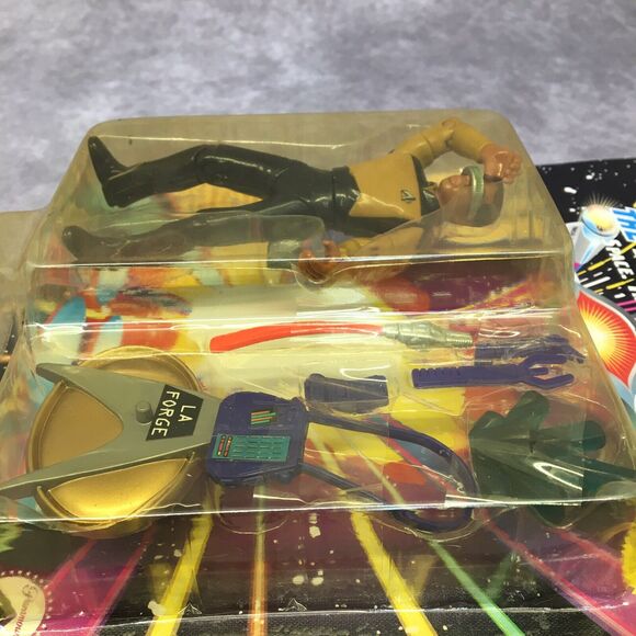 STAR TREK The Next Generation Lieutenant George La Forge Playmates Figure- Read - Picture 8 of 9